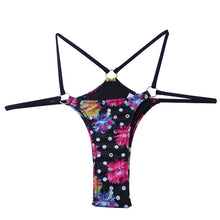 Load image into Gallery viewer, New Style Fashion Super Sexy Cross T-Back Bikini Pants Double Straps Tension Adjustment Bikini Swimming Trunks
