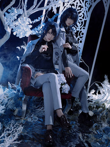 No Goo Bird No Time Lost Director Cosplay Clothing Player Trench Coat Cloak Cos Costume No Time Lost Cos
