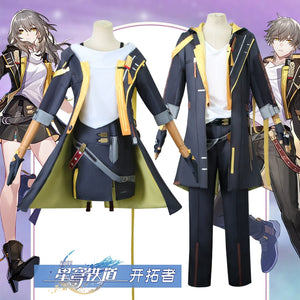 Broken Star Dome Railway Pioneer Male Main Dome Cos Costume Protagonist Cosplay Anime Game Clothing Full Set C Suit