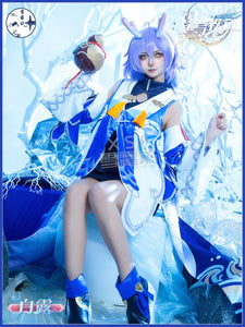 Broken Star Dome Railway Cosplay Danding Si Title Medicine Dragon Female White Dew Cos Clothes Anime Game Women Full Set