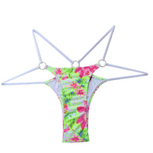 Load image into Gallery viewer, New Style Fashion Super Sexy Cross T-Back Bikini Pants Double Straps Tension Adjustment Bikini Swimming Trunks
