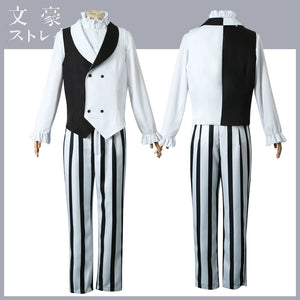 Wenhao Stray Dogs Season 4 Gogol Cos Costume the Decay of the Angel One Clown Cosplay Costume Men Full Set