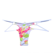Load image into Gallery viewer, New Style Fashion Super Sexy Cross T-Back Bikini Pants Double Straps Tension Adjustment Bikini Swimming Trunks
