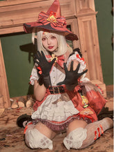 Load image into Gallery viewer, Original God Cos Koli Witch New Skin Qi Flower Star Candle Little Devil Cosplay Suit Anime Game C Suit Full Set
