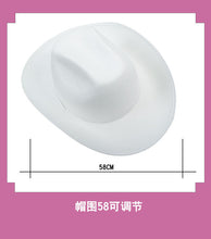 Load image into Gallery viewer, KEN Cosplay Costume with Hat Cowboy With Scarf Western Long Sleeve Fringe Shirt Halloween Cosplay For Mens B
