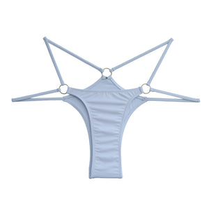 New Style Fashion Super Sexy Cross T-Back Bikini Pants Double Straps Tension Adjustment Bikini Swimming Trunks