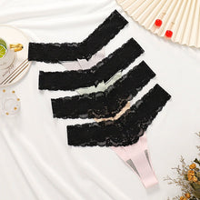 Load image into Gallery viewer, Women Panties Lace Thong Female Lingerie G-String Underwear

