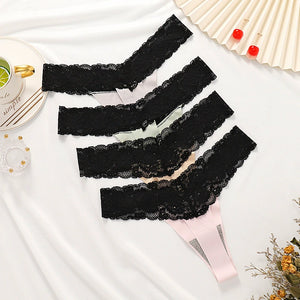 Women Panties Lace Thong Female Lingerie G-String Underwear