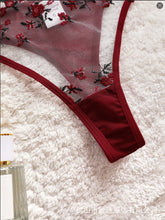 Load image into Gallery viewer, Y cross-border Europe and the United States new sexy lingerie sexy ladies mesh black perspective sexy suit wholesale 23129
