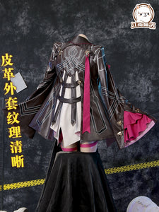 Jiangnan Meow Burst Star Dome Railway Cos Costume Kafka Cosplay Anime Game Women clothes Full Set