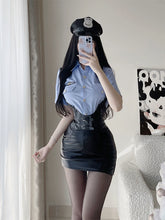 Load image into Gallery viewer, Women&#39;s Cosplay Costume Sexy Pure Desire Office Secretary Costume Role-Playing Female Police Uniform Spicy Female Instructor Cos
