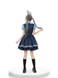 Zootopia Halloween Cosplay Costume Comic-Con Rabbit Judy Officer Judy Full Set Dress