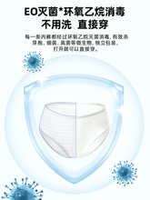 Load image into Gallery viewer, Explorer 31 Pieces Daily Disposable Disposable Underwear Women&#39;s Pure Cotton Sterile Travel Men Boxer Maternity Confinement Plus Size
