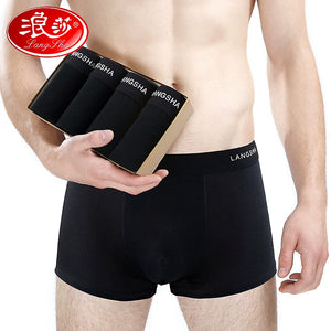 Langsha Men's plus Size Cotton Underwear