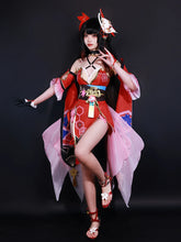 Load image into Gallery viewer, Sparkle Cosplay Honkai Star Rail Sparkle Cosplay Costume Wig Mask Dress Full Set Prop Hanabi Sparkle Halloween Outfit Uniform
