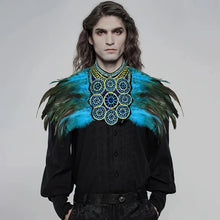 Load image into Gallery viewer, Cosplay Costume Additions Featuring, Gothic Faux Feather-For Carnivals, Party Costume, And Runway Shows
