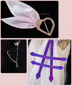 IN STOCK UWOWO Elysia Cosplay Game Honkai Impact 3: Elysia Fanart 'Luminous Sands' Dress Cosplay Cos With Bow Halloween Costume