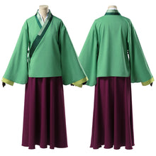 Load image into Gallery viewer, HOLOUN The Apothecary Anime Maomao Cosplay Costume Wig Elastic Skirt Green Top Rose Net Synthetic Fiber Cos Convention Gift
