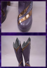 Load image into Gallery viewer, UWOWO League of Legends/LOL Coven Ahri Cosplay Shoes Women Footwear High Boots Halloween Cosplay Footwear Boots
