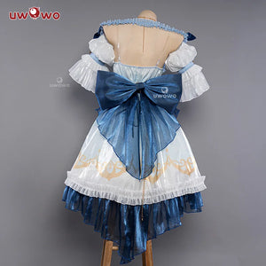 PRE-SALE UWOWO Nilou Cosplay Sumeru Cosplay Nilou Costume Fanart Maid Ver. Hydro Maid Dress Halloween Costumes
