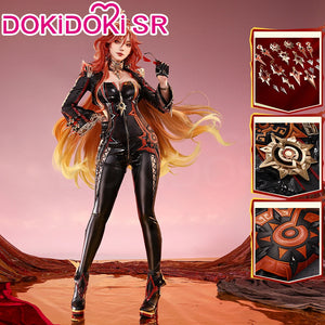 IN STOCK Mavuika Cosplay Costume Game Genshin Impact【S-2XL】 DokiDoki-SR Halloween Natlan Pyro Archon Cosplay Wig Plus Size