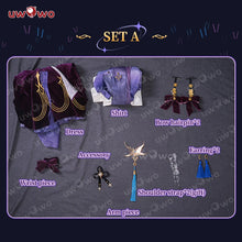 Load image into Gallery viewer, IN STOCK UWOWO Robin Cosplay Game Honkai Star Rail Robin Chinese Style Dress Cosplay Costume Halloween Role Play Outfits
