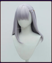 Load image into Gallery viewer, UWOWO Kama Wig Game Fatee/Grandd Orderr Assassin Kama Stage 2 Cosplay Wig Long Purple Hair Halloween Wig
