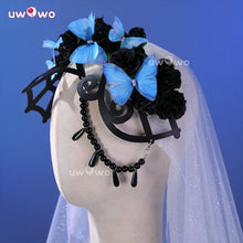 Load image into Gallery viewer, UWOWO Collab Series: Anime Ghostt Bride Doll Gown Victoria Everglot Cosplay Costume S-3XL Halloween Costume
