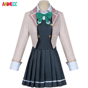 ANIMECC IN STOCK Alisa Suo Yuki Cosplay Costume Wig Anime  Alya Sometimes Hides Her Feelings in Russian School Uniform for Women