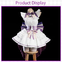Load image into Gallery viewer, IN STOCK UWOWO Kashinoo Cosplay Game Azur Lanee IJN Kashinoo Maid Dress Cosplay Costume  Halloween Costume
