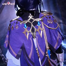 Load image into Gallery viewer, UWOWO Clorinde Cosplay Collab Series: Genshin Impact Clorinde Cosplay Costume Fontaine Cosplay Dress Halloween Costume
