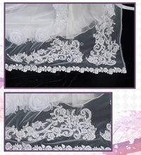 Load image into Gallery viewer, IN STOCK UWOWO Musashii Cosplay Game Azur Lanee Musashii Oath Dress &#39;Purest Wisteria&#39; Bride Cosplay Costume Halloween Costume
