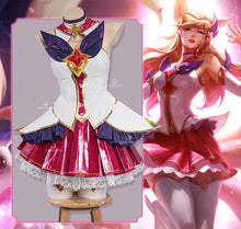 Load image into Gallery viewer, UWOWO Star Guardian Ahri Cosplay League of Legends/LOL: SG K/DA Ahri Xayah Akali Kaisa Cosplay Halloween Costumes
