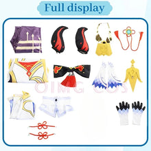 Load image into Gallery viewer, Genshin Impact Ganyu Cosplay Costume Adult Carnival Uniform  Anime Halloween Party Costumes Masquerade Women Game
