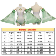 Load image into Gallery viewer, Ganyu Hutao Wanderer Nilou Yae Miko Keqing Swimsuit Cosplay Genshin Impact Costume Women Bikini Outfits Halloween Carnival Suit
