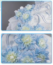 Load image into Gallery viewer, IN STOCK UWOWO Mikku Cosplay Costume Flower Fairy Dress Full Set Anime Cute Women White Bunny Jumpsuit Halloween Costumes
