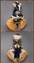 Load image into Gallery viewer, IN STOCK UWOWO Navia Cosplay Genshin Impact Navia Cosplay Costume Fontaine Rococo Style Dress Cosplay Halloween Costume
