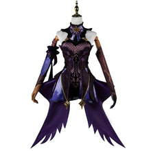 Load image into Gallery viewer, Anime Game Genshin Impact Fischl Cosplay Costume Purple Uniform Dress Dress Costume Halloween Carnival Party Carnival Set
