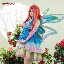 Load image into Gallery viewer, In Stock UWOWO Bloom Enchantixx Cosplay Costume Big Fairy Wings Cosplay Outfit Butterfly Halloween Costumes Girl Suit
