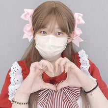 Load image into Gallery viewer, Kawaii Handmade Bow Hair Clips Anime Lolita Hairpins Cosplay Headwear JK Uniform Hair Accessory Xmas Gifts
