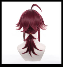 Load image into Gallery viewer, IN STOCK UWOWO Game Genshin Impact Cosplay Wig Shikanoin Heizou Wig 50 CM Short Hair Heat Resistant
