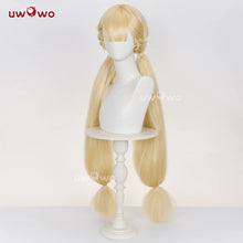 Load image into Gallery viewer, UWOWO Alice Wig Game Zenless Zone Zero ZZZ Alice Cosplay Wig Alice Thymefield Wig Gold Hair Long Hair Halloween Wig
