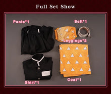 Load image into Gallery viewer, LAST BATCH UWOWO Zenitsuu Cosplay Costume New Design Haori Coat Uniform Shirt Pants Belt Halloween Costumes
