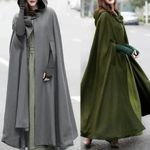 Load image into Gallery viewer, Cosplay Vintage Medieval Gothic Creed Hooded Cloak Thin Coat Women Vampire Devil Capes Pirate Robes
