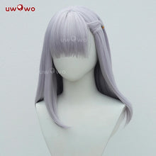 Load image into Gallery viewer, UWOWO Kama Wig Game Fatee/Grandd Orderr Assassin Kama Stage 2 Cosplay Wig Long Purple Hair Halloween Wig
