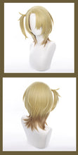 Load image into Gallery viewer, IN STOCK UWOWO NIJISANJI Cosplay Wig Vtuber Luca Kaneshiro Cosplay Luca Hair Gradient Yellow Hair Heat Resistant Halloween
