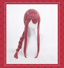 Load image into Gallery viewer, IN STOCK UWOWO Makimaa Cosplay Wig Anime Cosplay Long Braided Synthetic Hair Halloween Party Role Play Wigs
