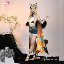 Load image into Gallery viewer, UWOWO Xilonen Cosplay Collab Series:Game Genshin Impact Xilonen Cosplay Costume With Tail and Ears New Outfit Halloween Costume
