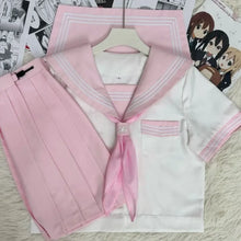 Load image into Gallery viewer, Cosplay Costumes Anime Japanese Student School Sailor Uniform Woman Halloween Carnival Dress Maid Outfit Cute Teenage Youth

