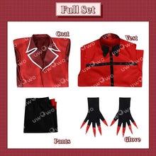 Load image into Gallery viewer, UWOWO Collab Series: Alastor tthe Radio Demon H Hotel Cosplay Costume Red Uniform Anime Costume
